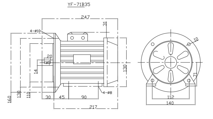 YF-71B35,250Wc370WPʽ늙CγߴD